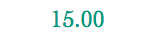 15.00